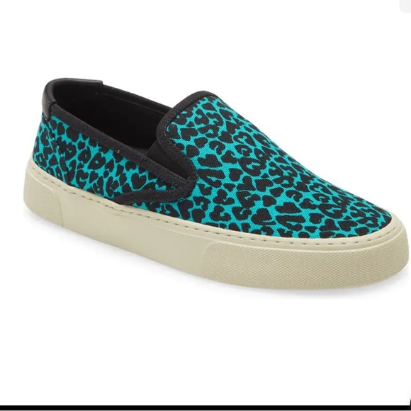 Saint Laurent Unisex Leopard Slip On - Picture 9 of 11
